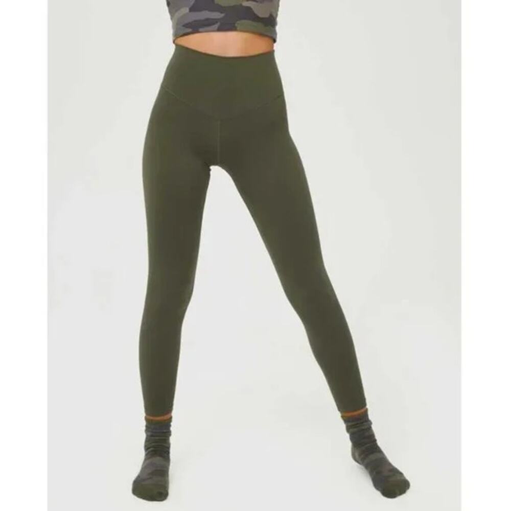 Offline by Aerie Olive Daze Green 7/8 Hi-Rise Leggings Women's Size Large